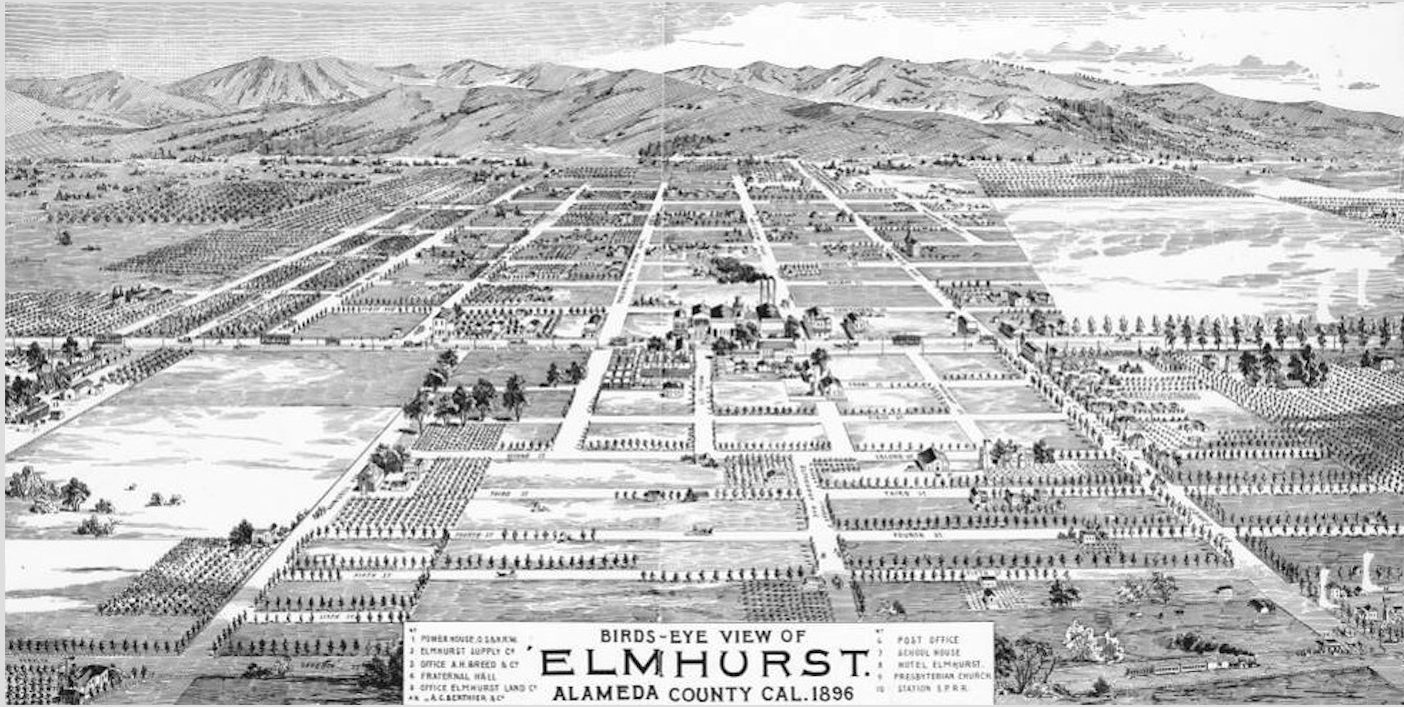 Elmhurst-East Oakland 1896 map-ii