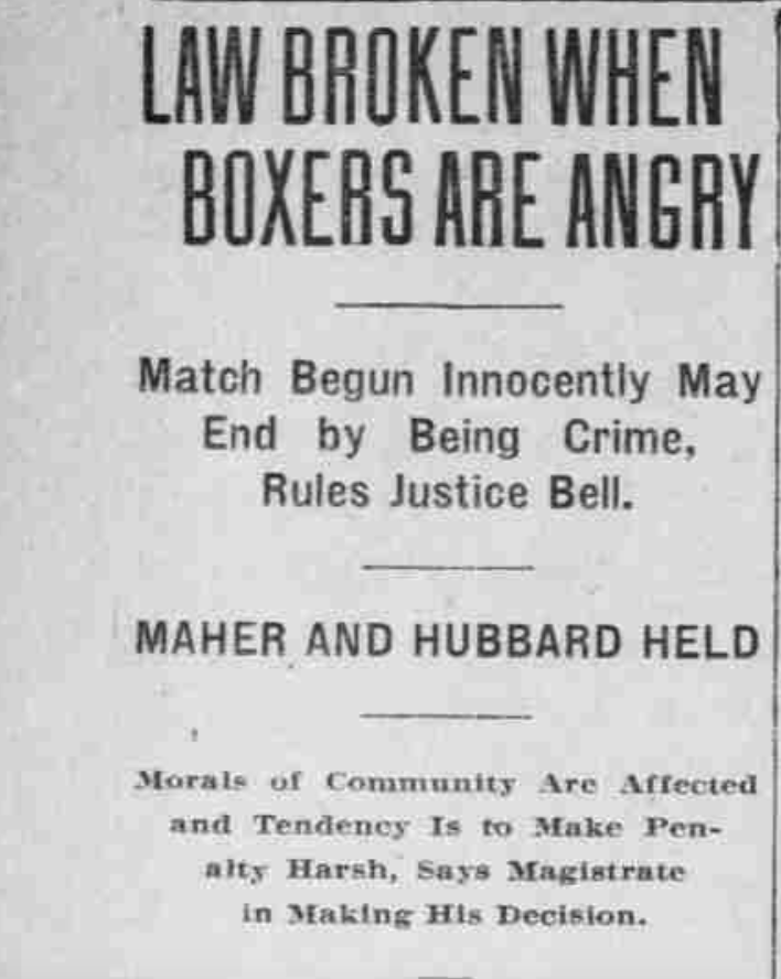 ***Lou Hubarrd-Boxer-The Sunday Oregonian. (Portland, Ore.) 1881-current, May 08, 1910-i